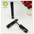 Eyeliner lipstick lipbalm lipgloss eyelash bottle packing black oval tubes for cosmetic